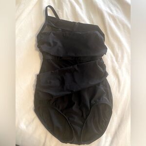 Black swimming suit Size 14